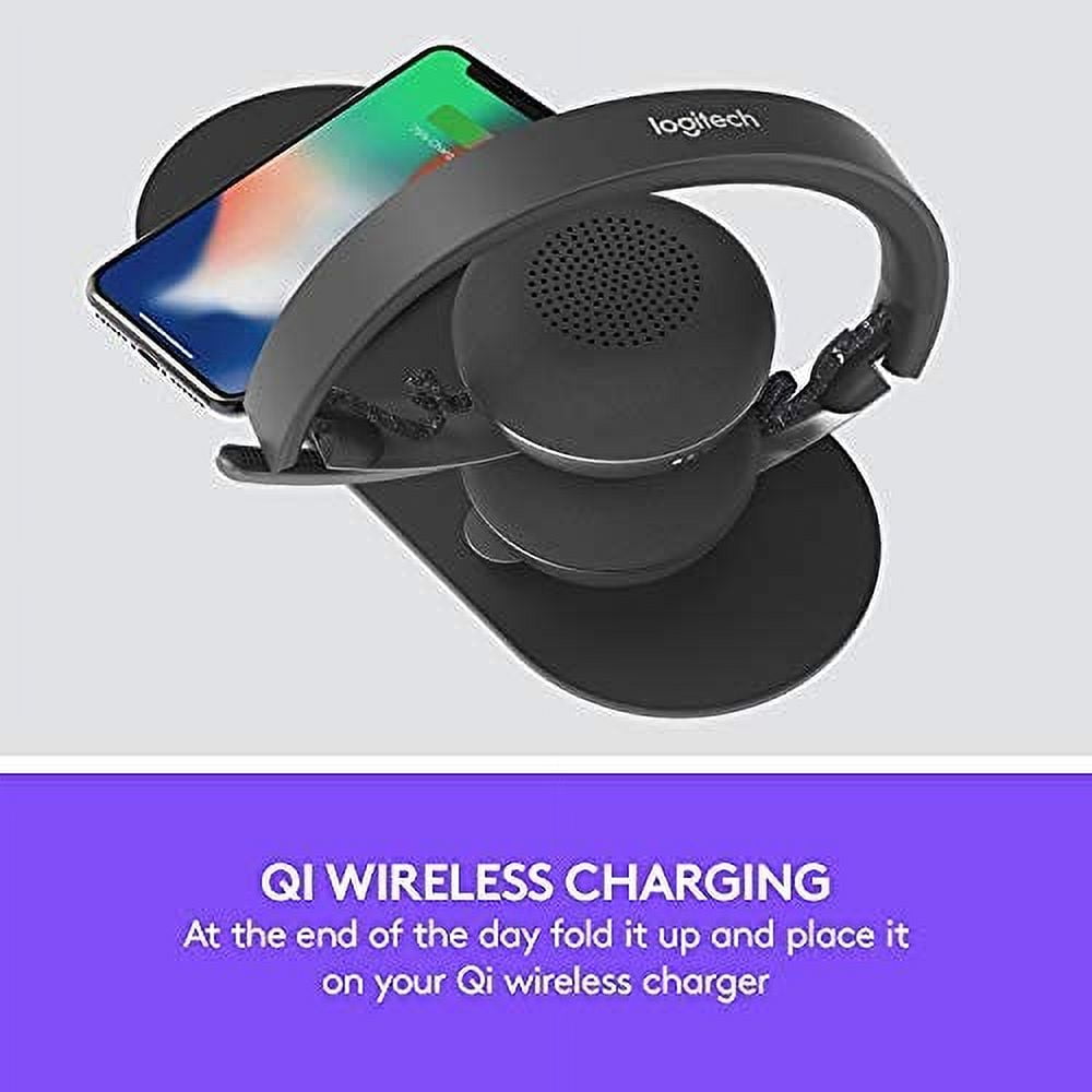 Logitech Zone Bluetooth On-Ear Active Noise Canceling Headset for Microsoft Teams