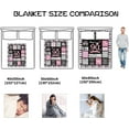 thumbnail image 2 of LHSHID 90th Birthday Blankets for Women Blanket 90th Birthday Blanket Ideas 90th Birthday Decorations Women 90 Birthday Blanket for 90 Year Old Women Throw Blanket 30"x40", 2 of 7
