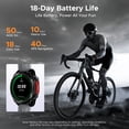 thumbnail image 6 of DOOGEE Anywise W1 Pro Mens Smart Watch, 5ATM Dual-Band GPS Offline Maps,1.43" Fitness Smartwatches for Android Phone/iPhone Compatible,170+ Sports Modes, Answer/Make Calls/12 Days Battery/2 Strap, 6 of 9