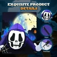 thumbnail image 4 of Costway 4 Ft Halloween Inflatable Ghost Outdoor & Indoor Halloween Decoration, 4 of 10