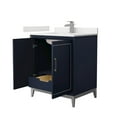 thumbnail image 5 of Wyndham Collection Wch515130s-Qtz-Unsmxx Marlena 30" Free Standing Single Basin Vanity Set, 5 of 7