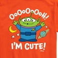 thumbnail image 3 of Toy Story - Alien Ooh I'm Cute - Men's Short Sleeve Graphic T-Shirt, 3 of 5