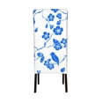 thumbnail image 3 of Dining Chair Back Cover, Water Washing, Disassembly Chair Sleeve Sliding Cover Protective Cover-Nature Birds Seamless Pattern Chair Protectors Seat Covers, 3 of 8