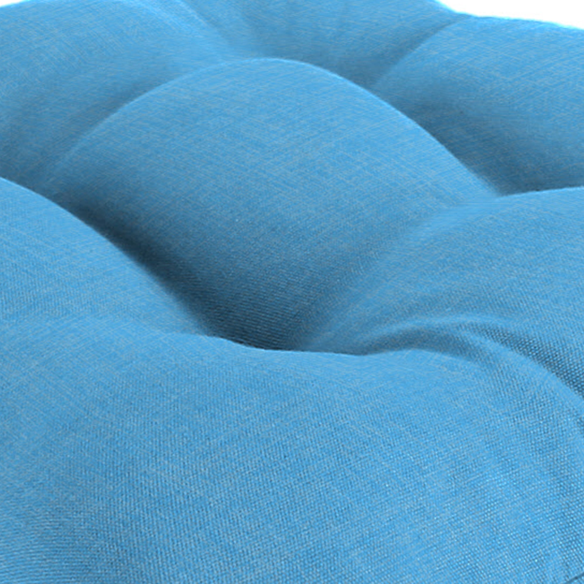 Jordan Manufacturing 3-Piece Celosia Ice Blue Crosshatch Tufted Outdoor Cushion Set with 1 Wicker Bench Cushion and 2 Wicker Seat Cushions