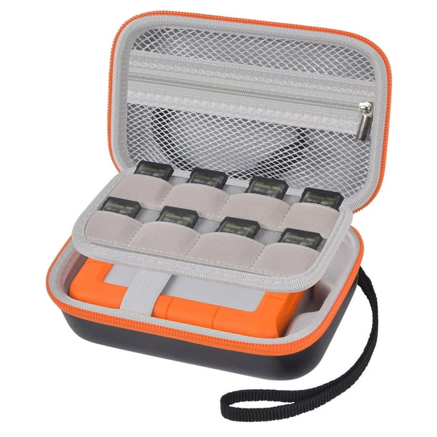 Funda para disco duro externo LaCie Rugged Mini de 1 TB/ 2 TB/ 4 TB/ 5 TB/Thunderbolt 3.0 2.0 USB-C, soporte de almacenamiento de disco duro portátil (gris)