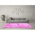 thumbnail image 3 of Ahgly Company Indoor Rectangle Abstract Pink Modern Area Rugs, 2' x 4', 3 of 4
