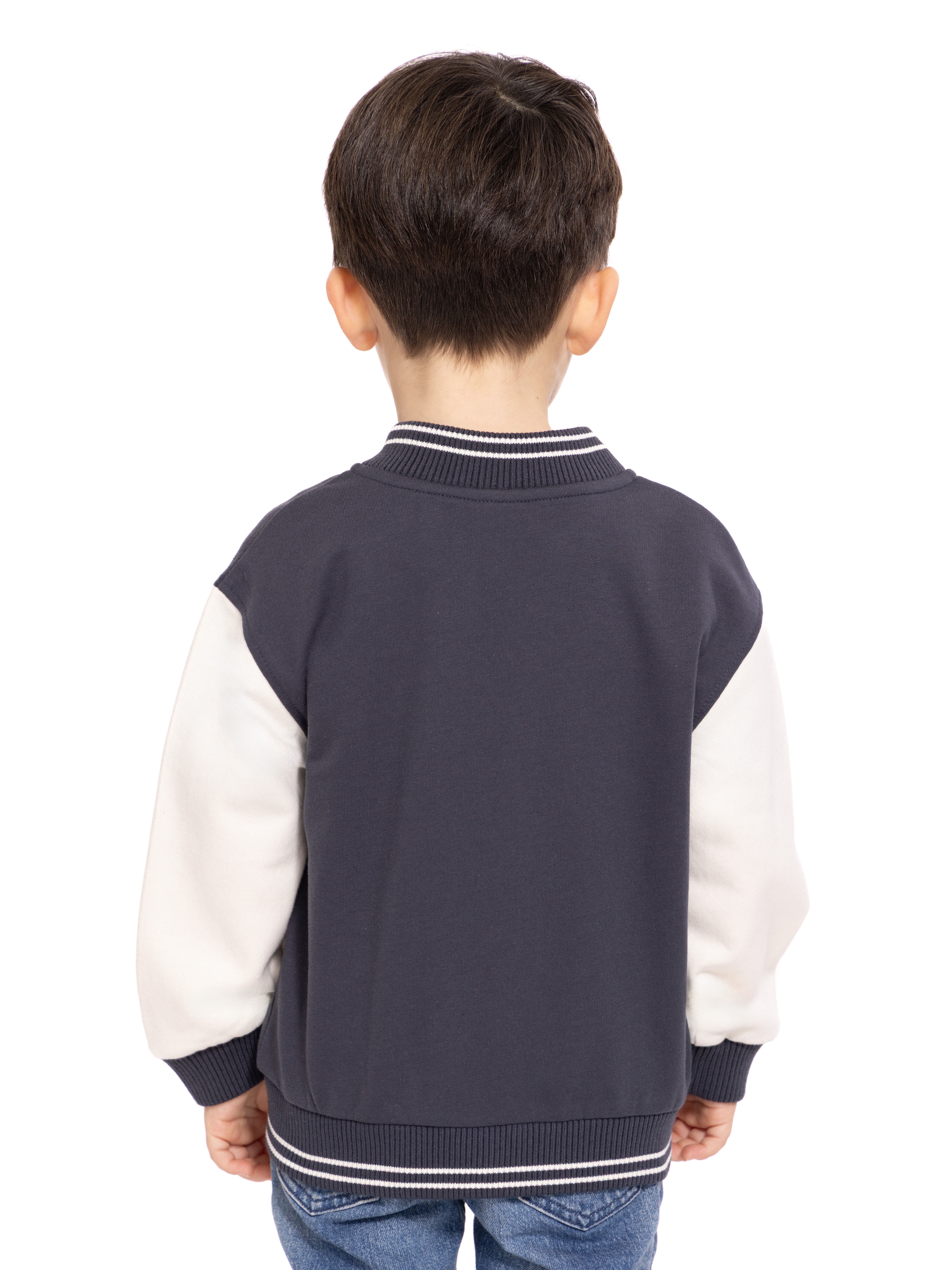 Wonder Nation Toddler Boys Varsity Bomber Jacket, Sizes 12M-5T