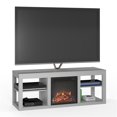 thumbnail image 4 of Ameriwood Home Parsons Cheminée Électrique TV Stand en Gris Colombe, 4 of 5