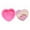 083_pink, variant on Valentine's Day Cookie Mold Silicone Heart Shaped Cake Pans 9.5 Inch Red Nonstick Food Grade Easy Clean Freezer Microwave And Oven