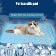 thumbnail image 5 of Dogs Self Cooling Mat Pet Cool Pads Blanket Summer Hot Weather Sleeping Kennel Mat,Washable Ice Silk Sleep Mat Pad Non-Toxic Breathable for Large Dogs Cats No Water, 5 of 8