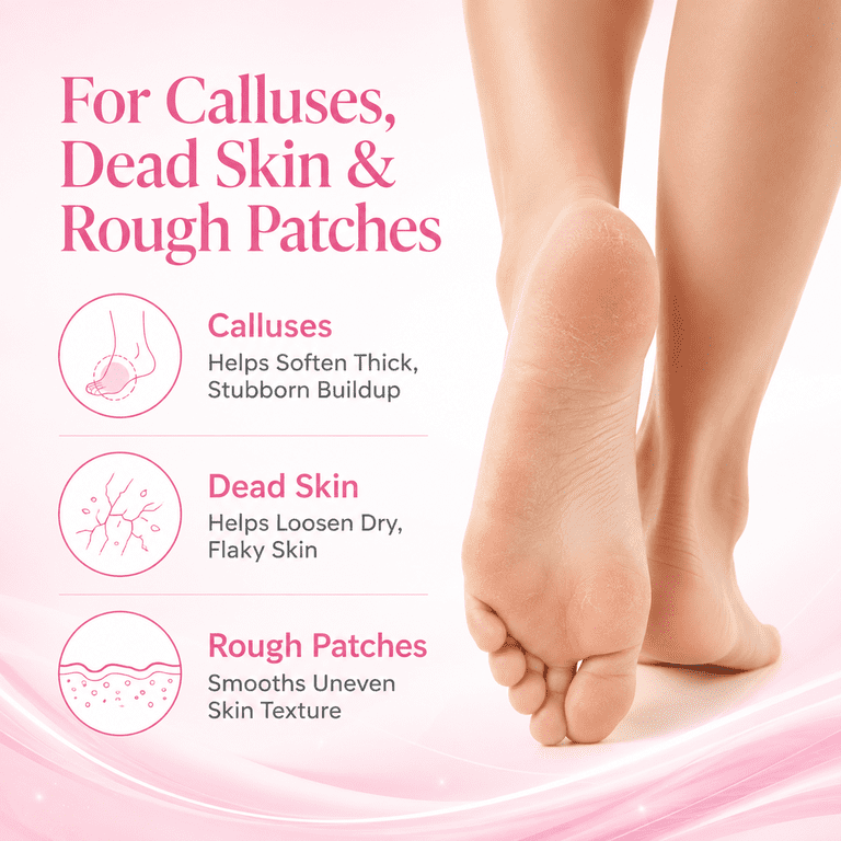 SAISZE Callus Remover Gel with Foot File, 8 fl oz photo 3