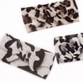 thumbnail image 4 of FASHOFT Newborn Infant Baby Girls Leopard Print Headbands Wide Band Seamless Bow Ins Style For Baby Daily Wear Baby Gear E One Size, 4 of 4