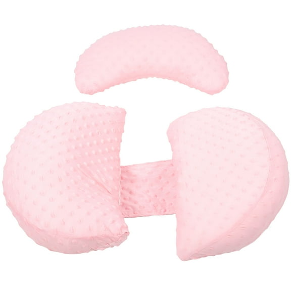 LOLIPPYY 1Set Pregnancy Support Pillow Pink Lumbar Cushion for Back and Waist Relief