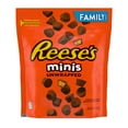 thumbnail image 2 of Reese's Minis Unwrapped Chocolate Peanut Butter Creme Cups Candy, Family Pack 14 oz, 2 of 3