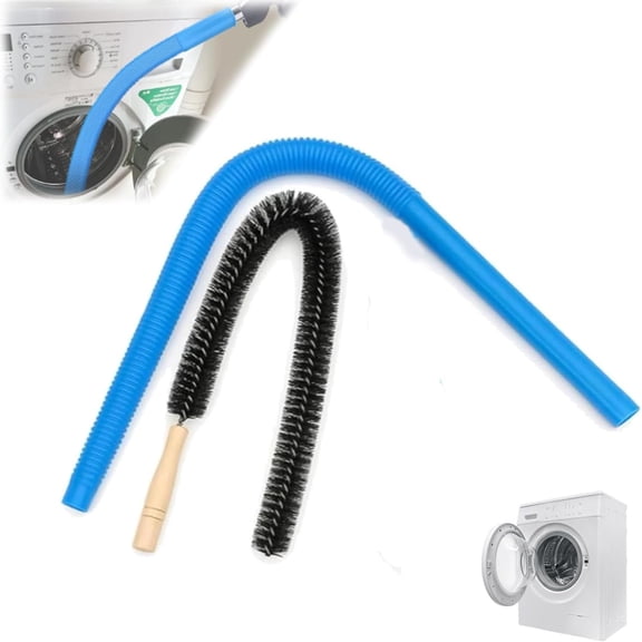 Dryer Vent Cleaning Vacuum Attachment, Universal Lint Vacuum Attachment, Dryer Vent Cleaner Kit Dryer Lint Vacuum Attachment with Stretch Universal Connector, Universal Lint Dryer Attachment