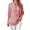 #159-Red, variant on Warop Women's Plaid Elegant V Neck 3/4 Sleeve Button Down Blouse Shirt with Sleeve Tab for Office Work Daily Wear