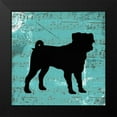 thumbnail image 2 of Greene, Taylor 20x20 Black Modern Framed Museum Art Print Titled - BULL DOG B2, 2 of 5
