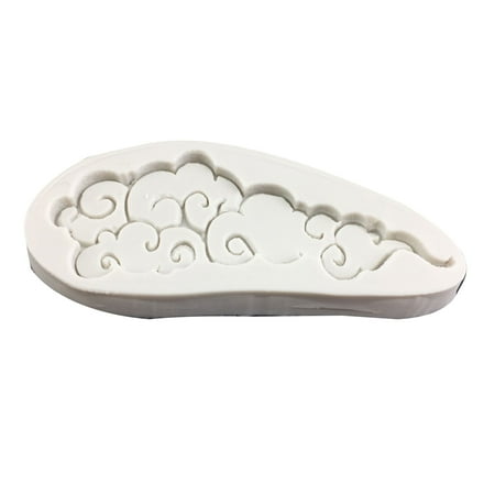 

HESITONE Chocolate Moulds Cloud Shape Baking Mold Fondant Moulds Cake Molds Silicone Mold