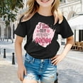 thumbnail image 2 of TZEWGL Cute Shirt For Kid Bouquet Cute Printed Solid Color Short Sleeve Clothes For Kids size 5-6T, 2 of 4