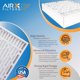 thumbnail image 2 of AIRX FILTERS WICKED CLEAN AIR. 19x20x4 Air Filter MERV 8 Compatible with Bryant Carrier FILXXFNC-0021 FNCCAB0021 Furnace Filter 2 Pack, 2 of 2