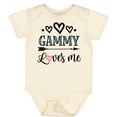 thumbnail image 3 of Inktastic Gammy Loves Me Grandchild Girls Baby Bodysuit, 3 of 5