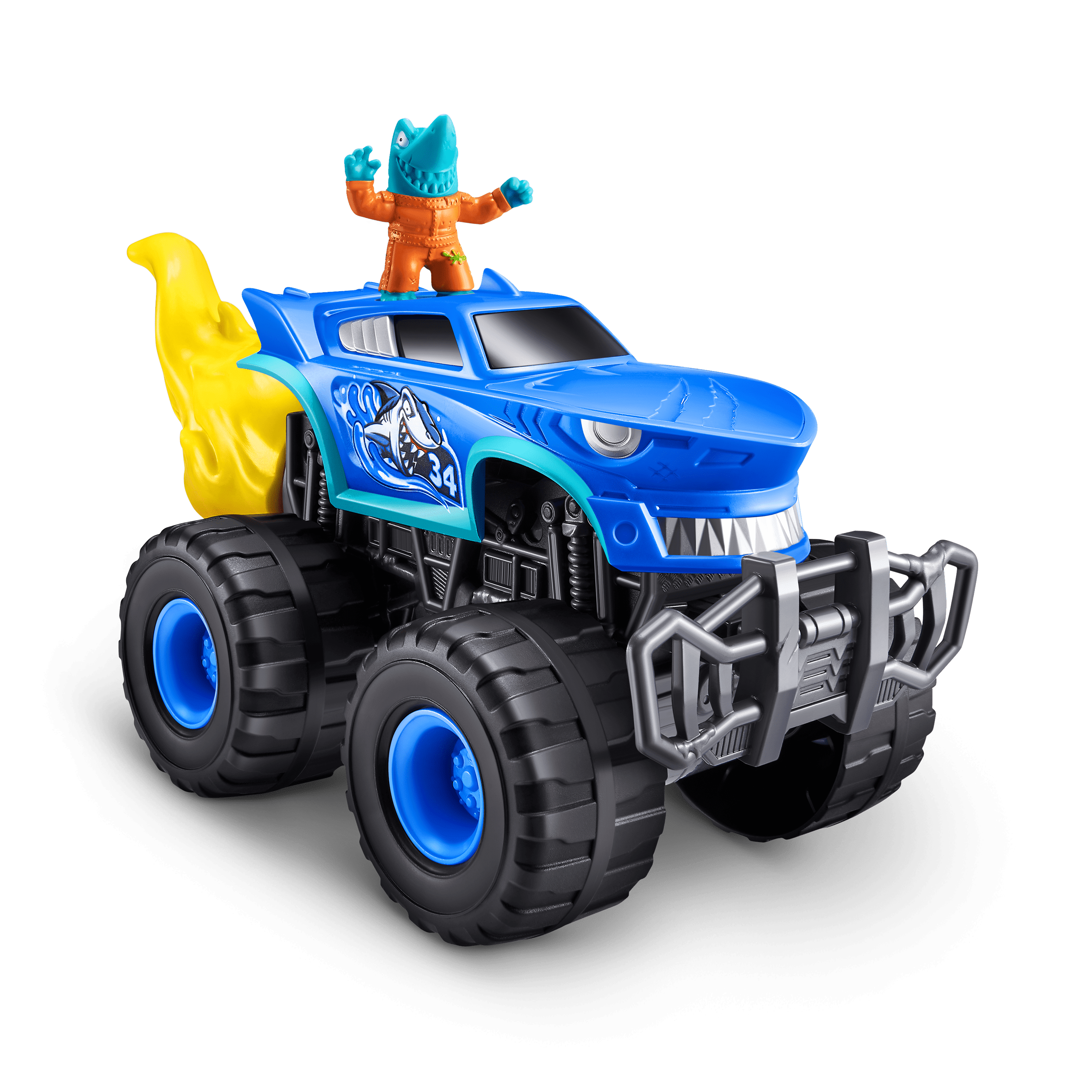 ZURU Smashers Monster Truck Surprise with Mini Figure Set