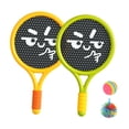 thumbnail image 3 of Juego de paletas y pelotas saltarinas para actividades familiares, juego de paletas ligero, deportivo para niños y adultos, patio de juegos, piscina, 3 of 8