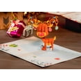 thumbnail image 3 of Paper Love Christmas Card - Ornament Reindeer Pop Up Card, 3 of 6