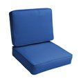 thumbnail image 5 of Mozaic Company Sunbrella Indoor/ Outdoor Corded Chair Cushion Set - 22" x 22" x 4" Canvas True Blue, 5 of 5