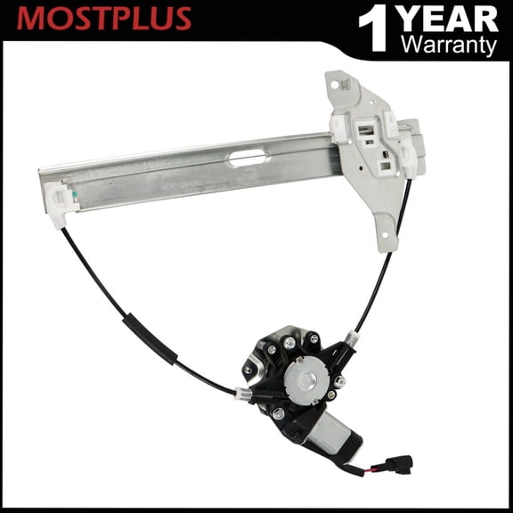 MOSTPLUS Electric Power Window Regulator Motor for 06-13 Chevy Impala Rear Driver Side