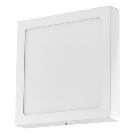 24W Square Super Bright LED Flush Mounted Ceiling Light Fixtures,Surface Mounted Ceiling Light for Bathroom,Kitchen,Balcony,Garage,Dining Room,Non-Dimmable