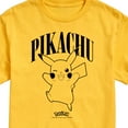 thumbnail image 3 of Pokémon - Pikachu - Men's Short Sleeve Graphic T-Shirt, 3 of 5