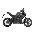 thumbnail image 1 of Motocicleta Deportiva Zontes U 200 Negro, 1 of 6