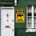 thumbnail image 4 of BTFSigns 16" x 12" Aluminum Donkey Crossing Signs, Slow Down Sign For Yard,Funny Traffic Sign Wall Decor Rust-Resistant, Easy to Install, Ideal for Streets, Driveways, Wall Art and Outdoor Decor, 4 of 5