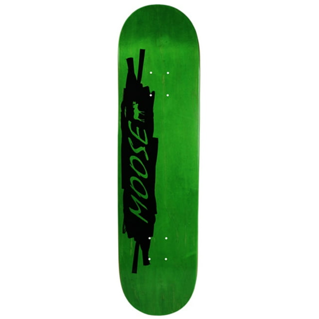 Moose Planche à Roulettes Plate-Forme Gribouillis d'Érable Canadien Noir Vert 8.0"
