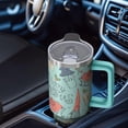 thumbnail image 4 of 40oz Holiday Tumbler with Christmas Tree Lid Straw Stainless Steel Insulated Cup Gifts for Home Travel, 4 of 4