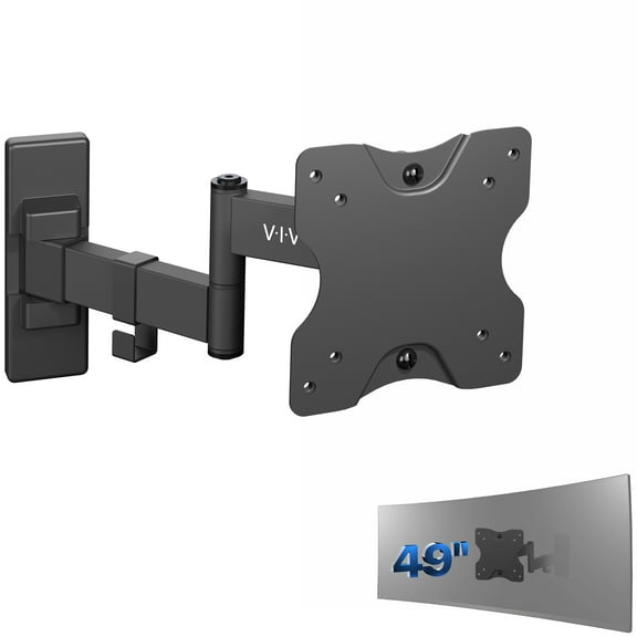 Full Motion 13" to 49" Ultrawide Monitor Wall Mount