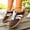 Brown, variant on Women's Fashion Sneakers Retro Gum Sole Lace Up Detail Casual Retro Walking Shoes-Gum Sole Casual Tennis-Anti Slip Trainers Brown 9 Wide