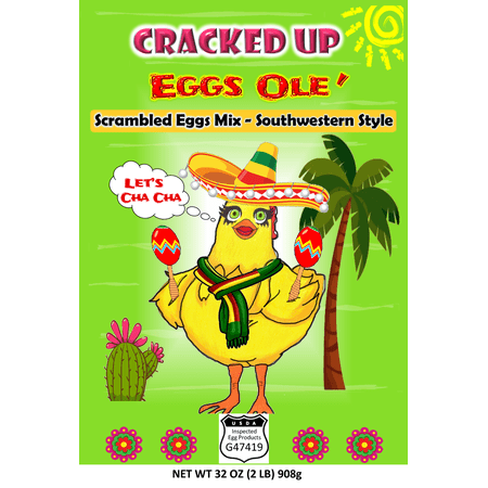 Eggs Ole' Scrambled Egg Mix, Southwestern Style, 2 Lb. Resealable Foil Bag