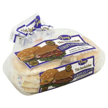 United States Bakery Franz Thin Sandwiches, 8 ea