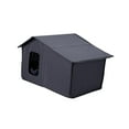Stray Cats Shelter, Outdoor Cat House Weatherproof,Collapsible Outside