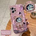 thumbnail image 3 of Funda Con Soporte De Teléfono Para Xiaomi Redmi Note 12 12Pro 12S 12 Pro Plus 10 12R 12 Turbo 10S De Astronauta De Arenas Movedizas, 3 of 4