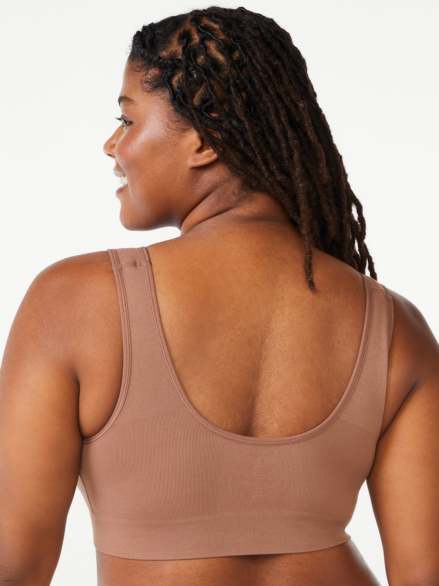 Joyspun Women's Pullover Comfort Bralette, Sizes S-3XL