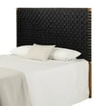 thumbnail image 6 of South Shore Balka Bohemian Harmony Queen Headboard, Matte Black, 6 of 10