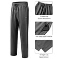 thumbnail image 4 of YIRUIYA Men's Long Sleeve Full Zip Athletic Tracksuits Set with Zip Pocket 2 Piece, 4 of 9
