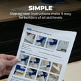 thumbnail image 5 of Kreg Woodworking Kit Step Stool - Easy Assembly Small Wooden Step Stool with 2 Driver Bits - Easy Woodworking Kit - Great Gift or Craft Project, 5 of 7