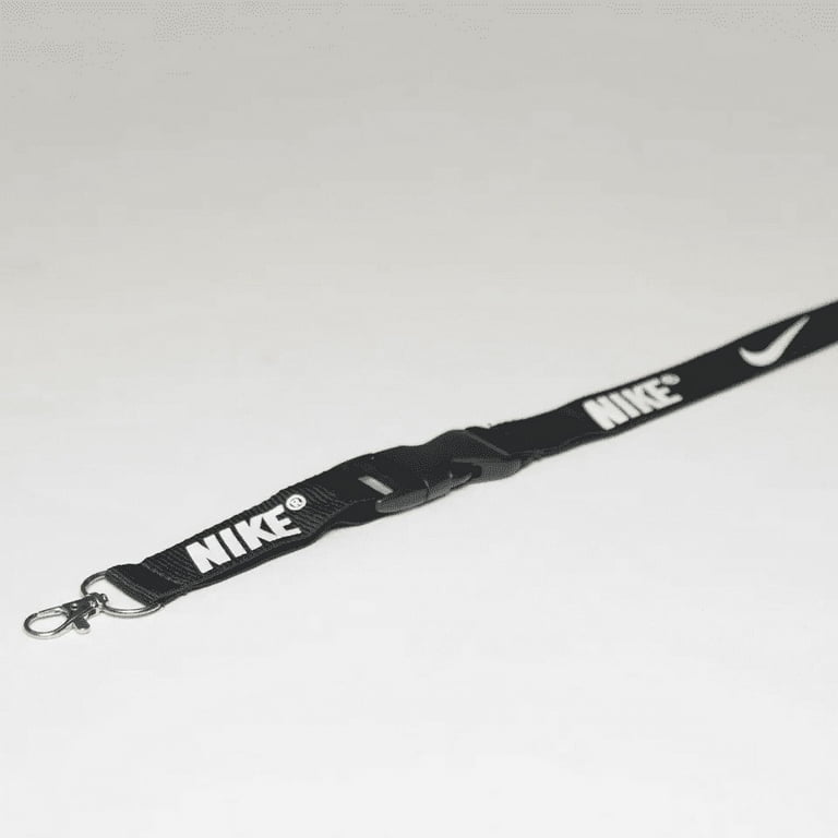 Black nike lanyards for keys hotsell