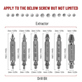 thumbnail image 2 of 【Custom 6-Piece Set】Double-Headed Screw Extractors for Damaged Screws & Bolts – HSS4341 High-Speed Steel Tools for Easy Removal (Sizes 0#, 1#, 2#) – Compatible with All Drills, 2 of 6