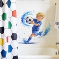 thumbnail image 7 of Occer Football-Themed Wall Decal – Sports Decor for Bedroom, Living Room & Game Room – Peel-and-Stick Soccer Wall Art, 7 of 7