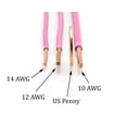 thumbnail image 4 of Cable THE CIMPLE CO de cobre sólido 14 AWG, 3 m, rosa, 4 of 9